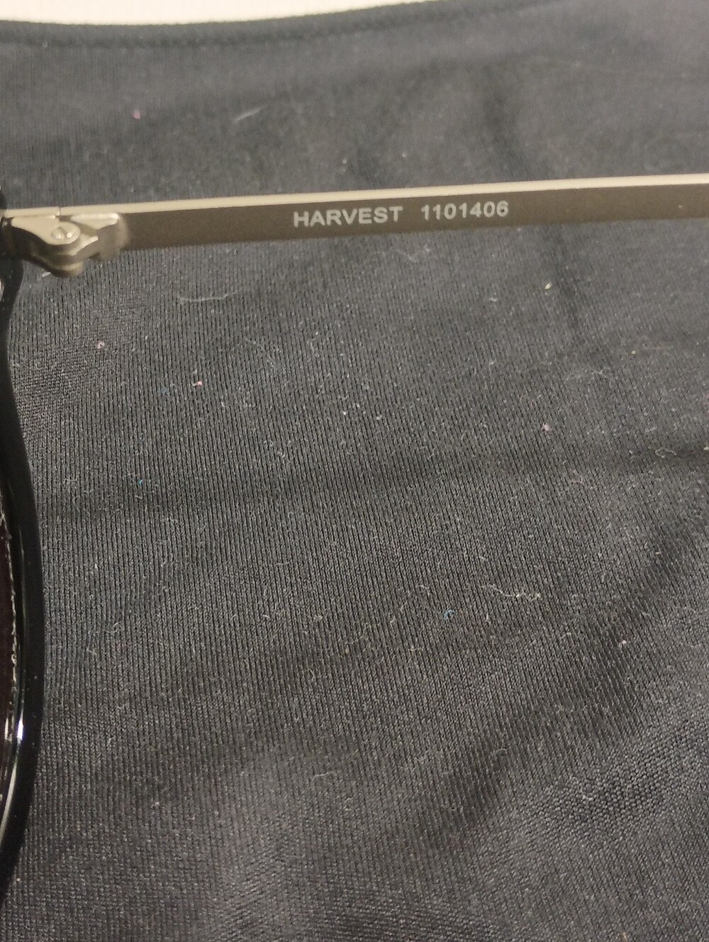 Karen Walker Black Round Sunglasses with Gold Accents - Picture 9 of 12